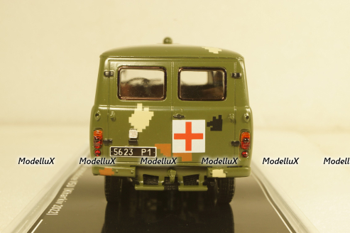 УАЗ-3962 paramedicine VSU (Kharkiv 2022), TruckTyr 1:43