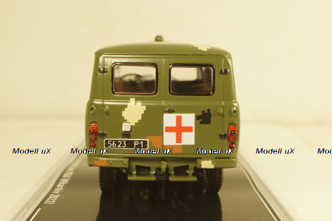 УАЗ-3962 paramedicine VSU (Kharkiv 2022), TruckTyr 1:43