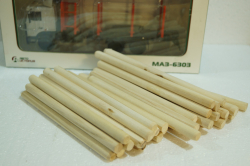 Маз-6303 с прицеп Маз-83781 сортиментовоз, 102422, АвтоИстория 1:43 