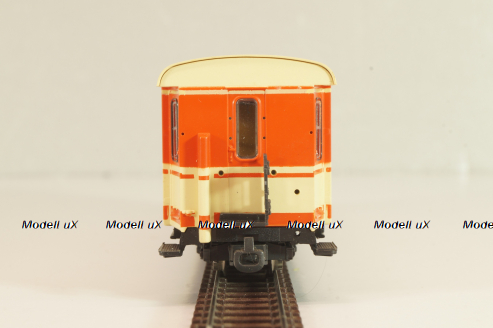 Вагон пассажирский, 2-й класс тип B4ipho/s (# 3154) 2-х осный, ÖBB, Epoche IV (1965 - 1990), оранжевый/бежевый, 34001, Roco 1:87 H0