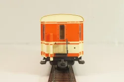 Вагон пассажирский, 2-й класс тип B4ipho/s (# 3154) 2-х осный, ÖBB, Epoche IV (1965 - 1990), оранжевый/бежевый, 34001, Roco 1:87 H0