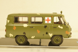 УАЗ-3962 paramedicine VSU (Kharkiv 2022), TruckTyr 1:43