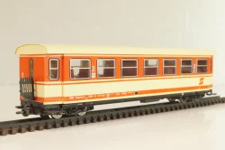 Вагон пассажирский, 2-й класс тип B4ipho/s (# 3154) 2-х осный, ÖBB, Epoche IV (1965 - 1990), оранжевый/бежевый, 34001, Roco 1:87 H0