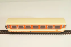 Вагон пассажирский, 2-й класс тип B4ipho/s (# 3154) 2-х осный, ÖBB, Epoche IV (1965 - 1990), оранжевый/бежевый, 34001, Roco 1:87 H0
