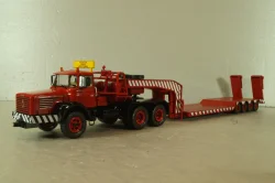 Berliet TB 015 M3 6X4 vith semi-trailer 1960, red, TTR033.23, IXO 1:43