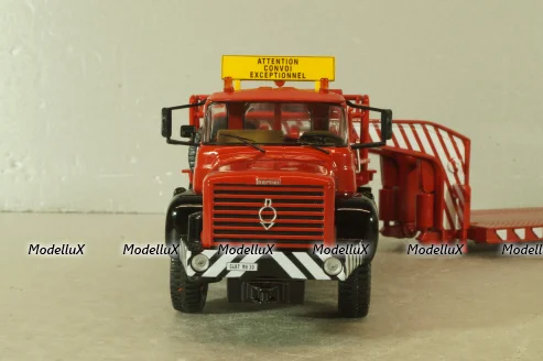 Berliet TB 015 M3 6X4 vith semi-trailer 1960, red, TTR033.23, IXO 1:43 Уценка!