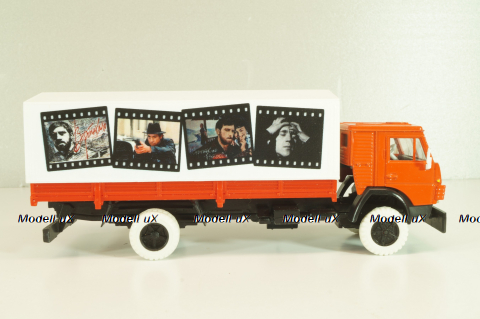 Камаз-5325 с тентом, форумский проект "В.C.Высоцкий", Арек  1:43