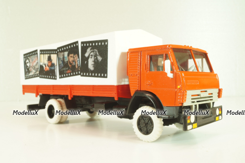Камаз-5325 с тентом, форумский проект "В.C.Высоцкий", Арек  1:43