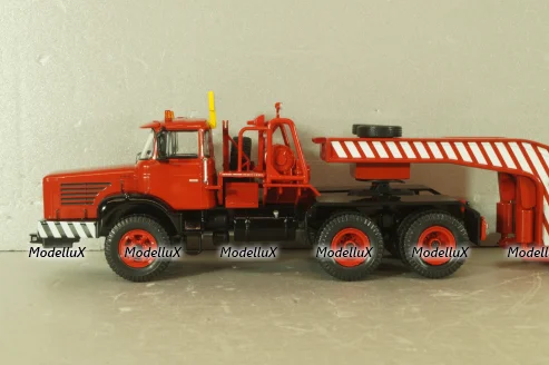 Berliet TB 015 M3 6X4 vith semi-trailer 1960, red, TTR033.23, IXO 1:43 Уценка!