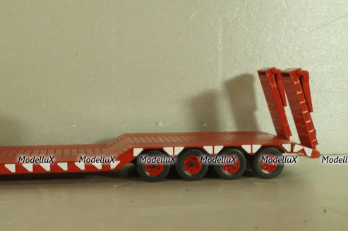 Berliet TB 015 M3 6X4 vith semi-trailer 1960, red, TTR033.23, IXO 1:43 Уценка!