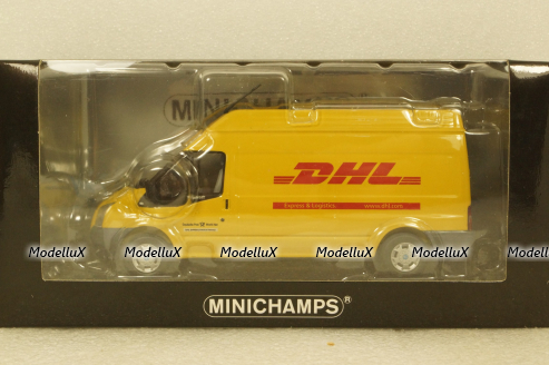 Ford Transit 2006 Van DHL, 400085560, Minichamps 1:43 