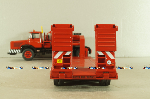 Berliet TB 015 M3 6X4 vith semi-trailer 1960, red, TTR033.23, IXO 1:43 Уценка!