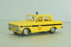 Москвич-412, А8, ГАИ, милиция, Тантал/Радон 1:43