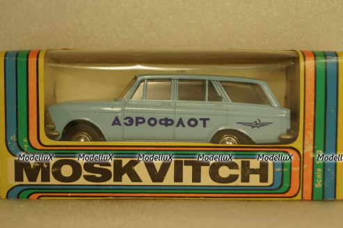 Москвич-426, Аэрофлот, январь 88г., Тантал/Радон  1:43