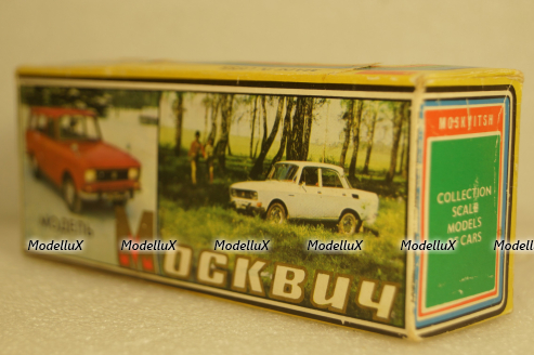 Москвич-426, Аэрофлот, январь 88г., Тантал/Радон  1:43