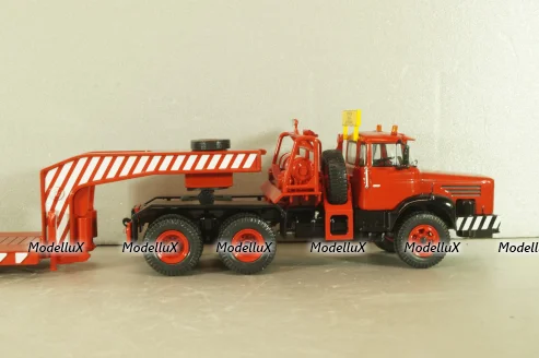 Berliet TB 015 M3 6X4 vith semi-trailer 1960, red, TTR033.23, IXO 1:43 Уценка!