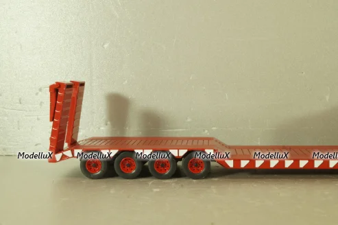 Berliet TB 015 M3 6X4 vith semi-trailer 1960, red, TTR033.23, IXO 1:43 Уценка!