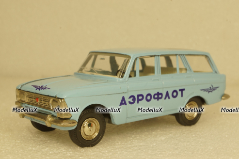 Москвич-426, Аэрофлот, январь 88г., Тантал/Радон  1:43