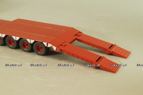 Berliet TB 015 M3 6X4 vith semi-trailer 1960, red, TTR033.23, IXO 1:43 Уценка!