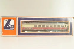 Вагон ресторан 'Trans-Europ Express' (number 61 80 88-80 107-0), 4-х осный DB, Epoche IV (1965 - 1990), бежевый/красный, 9169, Lima 1:87 (HO)