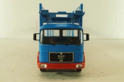 MAN Autotransporter with trailer 1970, blue, TTRX034, IXO 1:43 