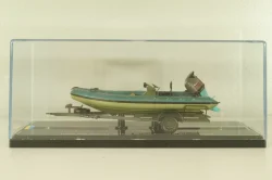 Trailer with powerboat Ukraine Territorial Defense Forces (Mykolaiv 2022), TruckTyr 1:43