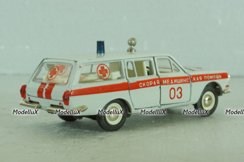 Газ-2402, скорая медицинская помощь, январь 198. г. , Тантал/Радон 1:43