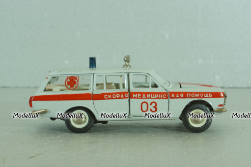 Газ-2402, скорая медицинская помощь, январь 198. г. , Тантал/Радон 1:43