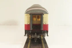 Вагон ресторан 'Trans-Europ Express' (number 61 80 88-80 107-0), 4-х осный DB, Epoche IV (1965 - 1990), бежевый/красный, 9169, Lima 1:87 (HO)