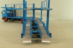 MAN Autotransporter with trailer 1970, blue, TTRX034, IXO 1:43 