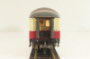 Вагон ресторан 'Trans-Europ Express' (number 61 80 88-80 107-0), 4-х осный DB, Epoche IV (1965 - 1990), бежевый/красный, 9169, Lima 1:87 (HO)
