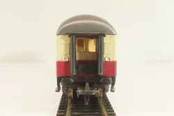 Вагон ресторан 'Trans-Europ Express' (number 61 80 88-80 107-0), 4-х осный DB, Epoche IV (1965 - 1990), бежевый/красный, 9169, Lima 1:87 (HO)