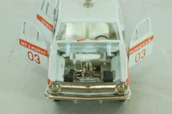 Газ-2402, скорая медицинская помощь, январь 198. г. , Тантал/Радон 1:43