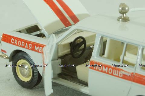 Газ-2402, скорая медицинская помощь, январь 198. г. , Тантал/Радон 1:43