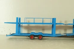MAN Autotransporter with trailer 1970, blue, TTRX034, IXO 1:43 