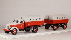 Зил-164АР Мука с прицепом ИАЗП-754В Мука, TruckTyr 1:43