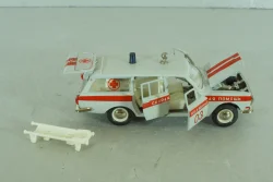 Газ-2402, скорая медицинская помощь, январь 198. г. , Тантал/Радон 1:43