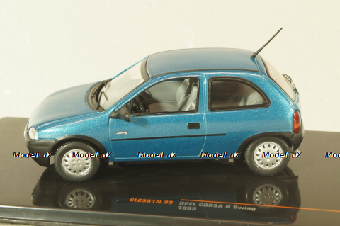 Opel Corsa B Swing 1995, blue, CLC581N.22, IXO 1:43