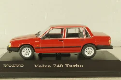 Volvo 740 turbo, RED, 8506017, Atlas Volvo Collection, 1:43