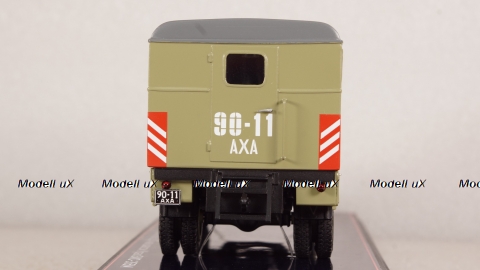 УралЗис-355М Путеремонтная летучка ПКБ ЦП, TruckTyr 1:43