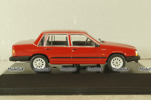 Volvo 740 turbo, RED, 8506017, Atlas Volvo Collection, 1:43