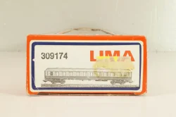Вагон пассажирский 1 класс (number 61 80 88-80 107-0), 4-х осный DB, Epoche IV (1965 - 1990), бежевый/зеленый, 309174, Lima 1:87 (HO) №2