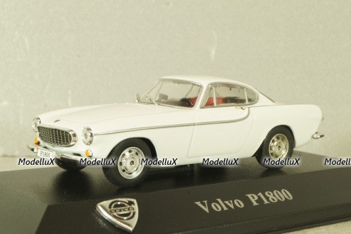 Volvo P1800 1965, white, 8506003, Atlas Volvo Collection, 1:43