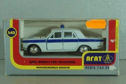 Газ-24 Волга, СБД, декабрь 1997г., Агат 1:43