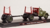 УралЗис-355М лесовоз с прицепом 1-ПР-5, TruckTyr 1:43