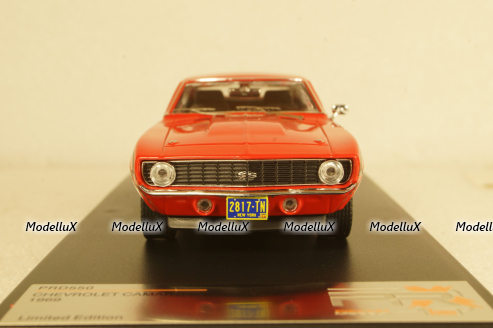 Chevrolet Camaro SS 1969 red, PRD550, Premium X 1:43