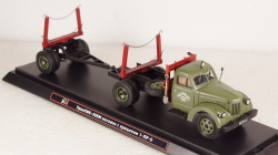 УралЗис-355М лесовоз с прицепом 1-ПР-5, TruckTyr 1:43