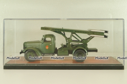 БМ-13-16 Катюша на шасси Зис-150, хаки, TruckTyr 1:43