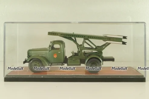 БМ-13-16 Катюша на шасси Зис-150, хаки, TruckTyr 1:43