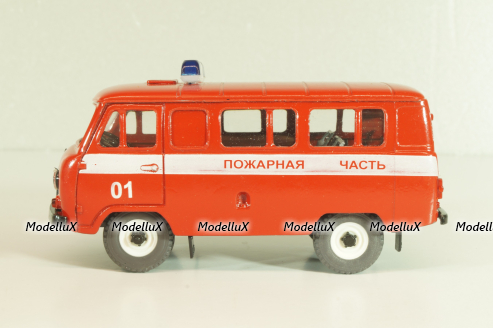 УАЗ-3962, Пожарная Часть 01, Агат 1:43